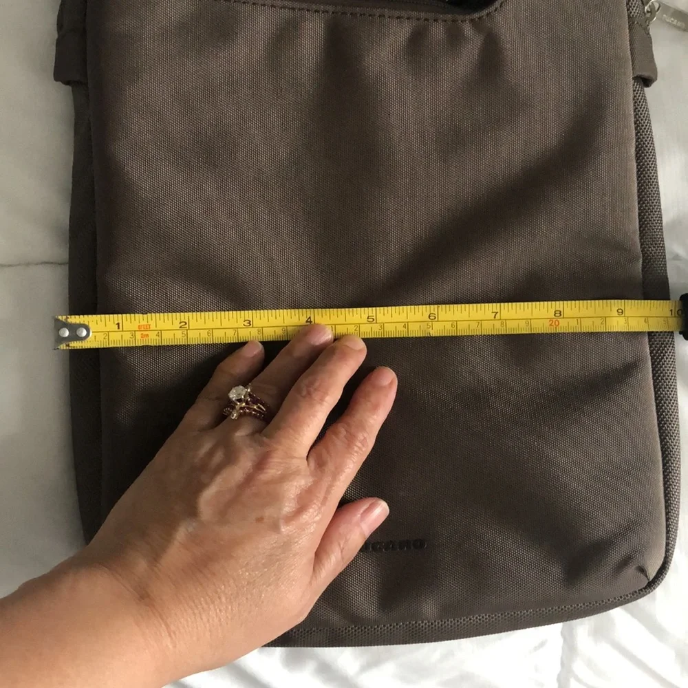 Tucano Finatex Brown Ipad Tablet Crossbody Shoulder Bag Unisex